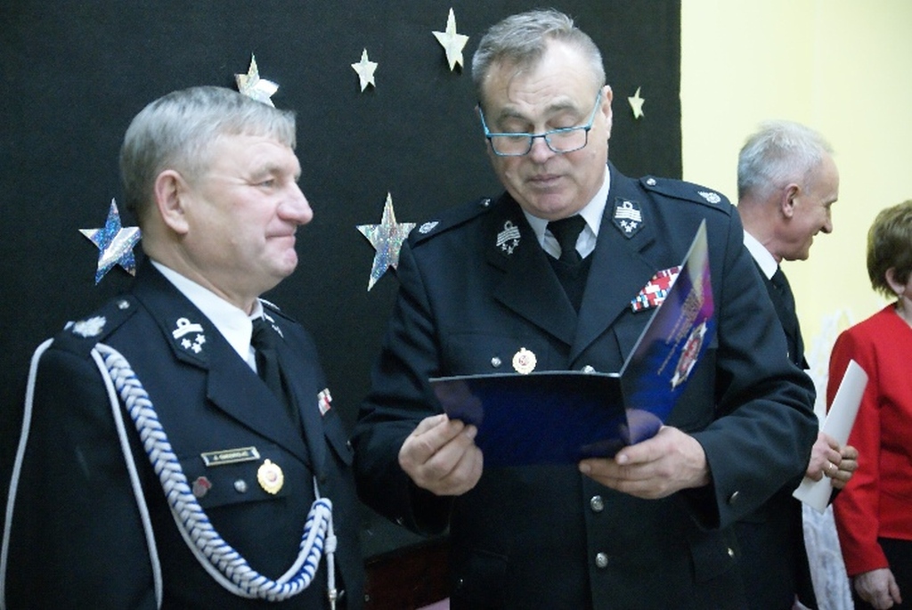 Józef Giedrojć świętował 40-lecie na stanowisku komendanta OSP