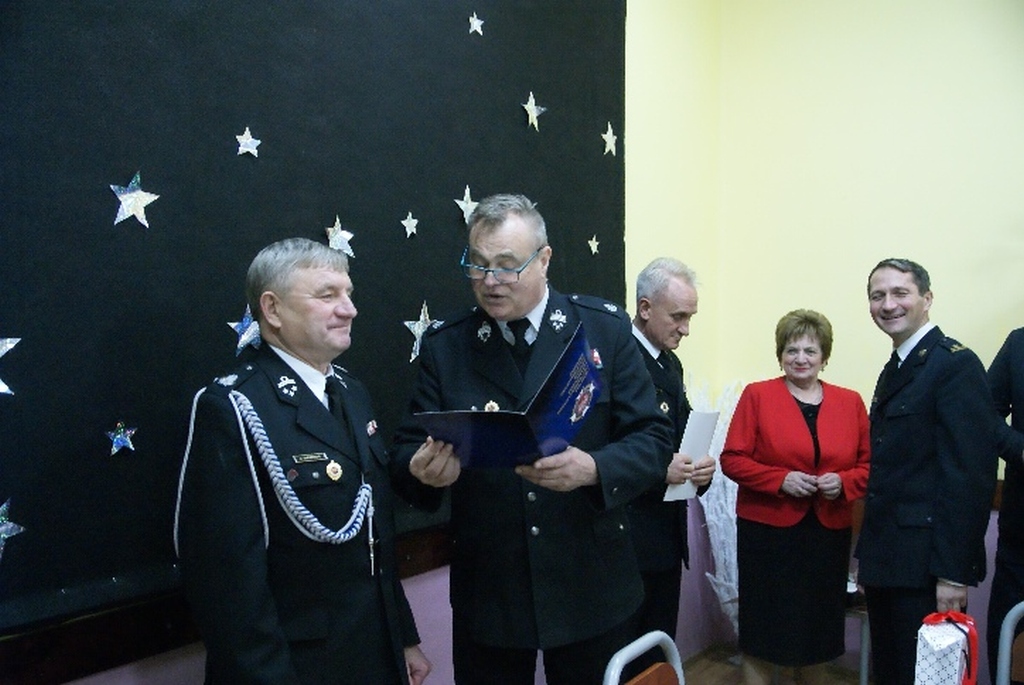 Józef Giedrojć świętował 40-lecie na stanowisku komendanta OSP