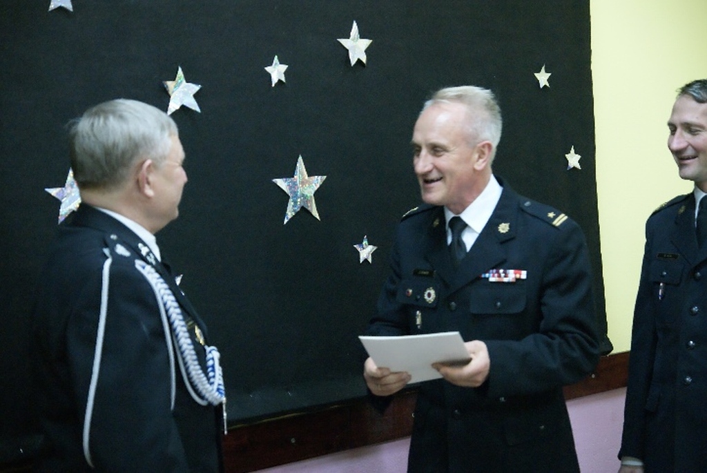 Józef Giedrojć świętował 40-lecie na stanowisku komendanta OSP