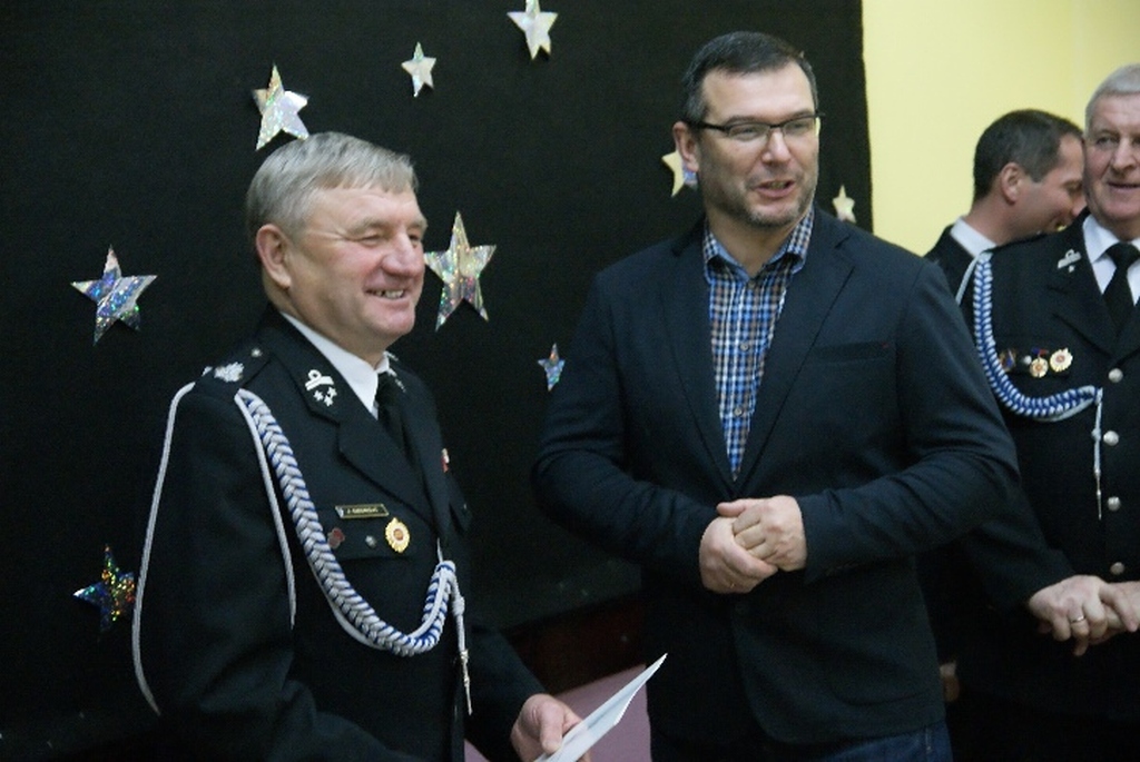 Józef Giedrojć świętował 40-lecie na stanowisku komendanta OSP