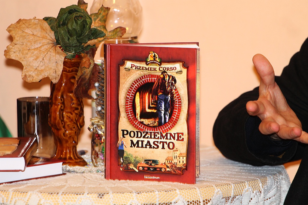Przemek Corso spotkał się z czytelnikami w siedzibie TML