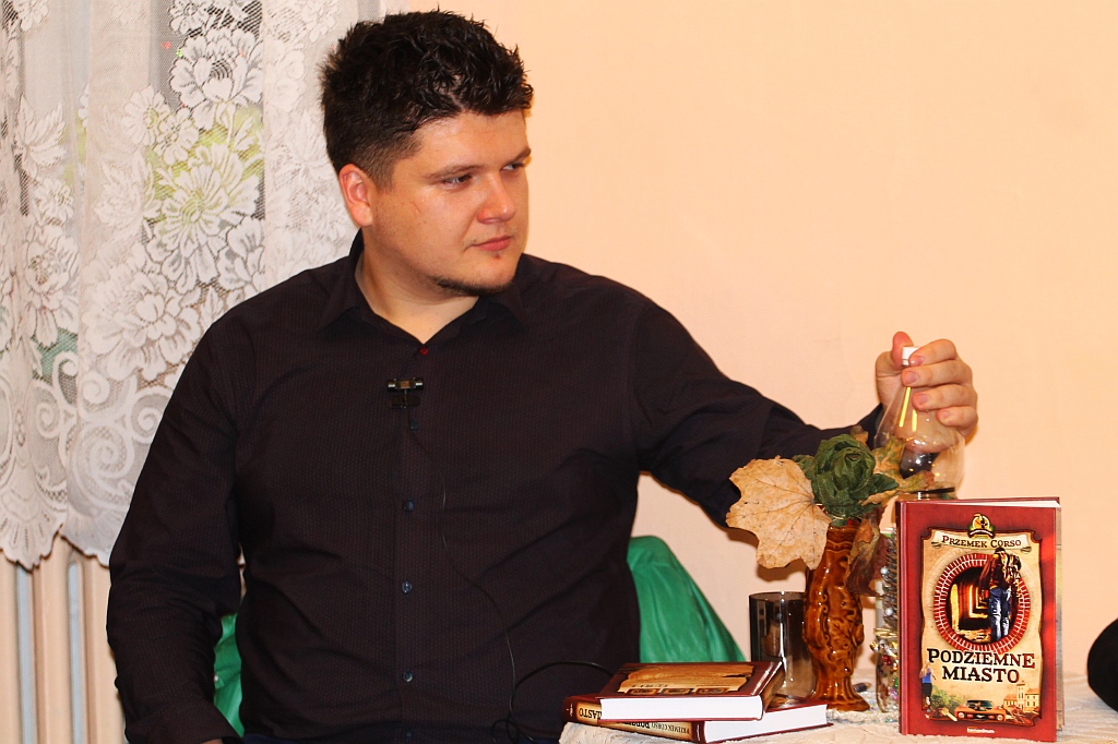 Przemek Corso spotkał się z czytelnikami w siedzibie TML
