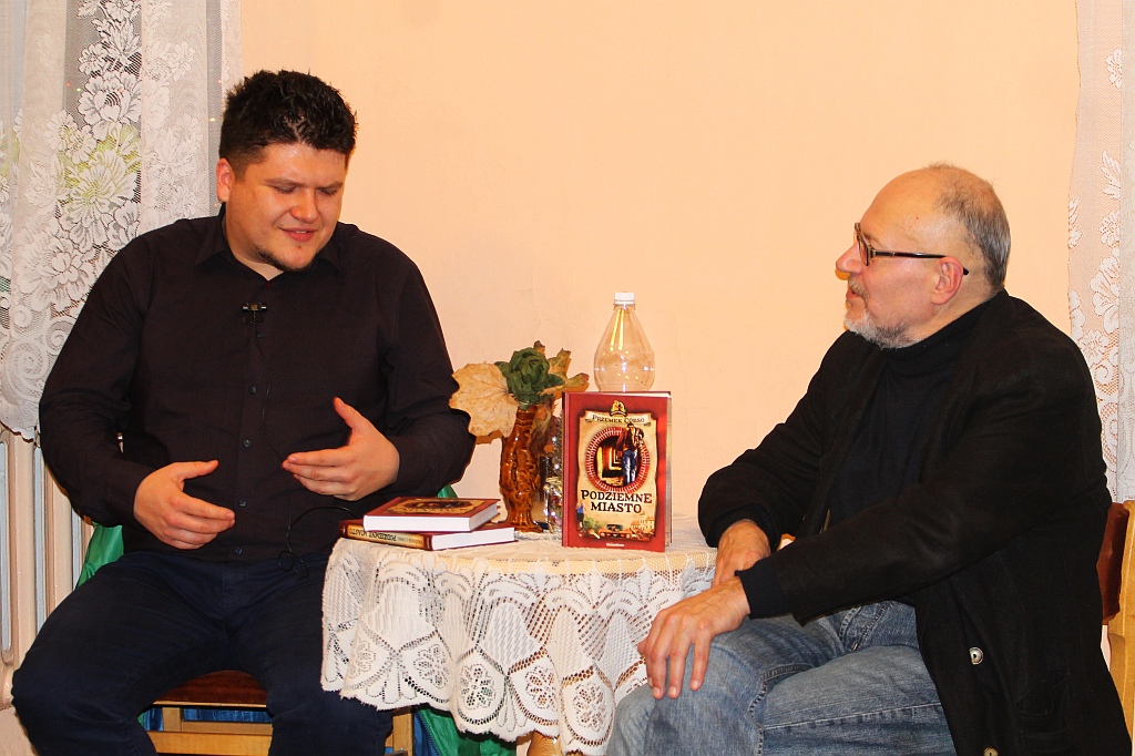 Przemek Corso spotkał się z czytelnikami w siedzibie TML