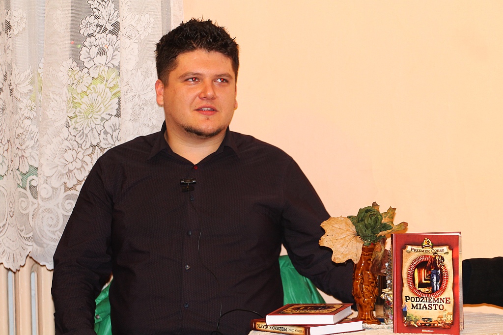 Przemek Corso spotkał się z czytelnikami w siedzibie TML
