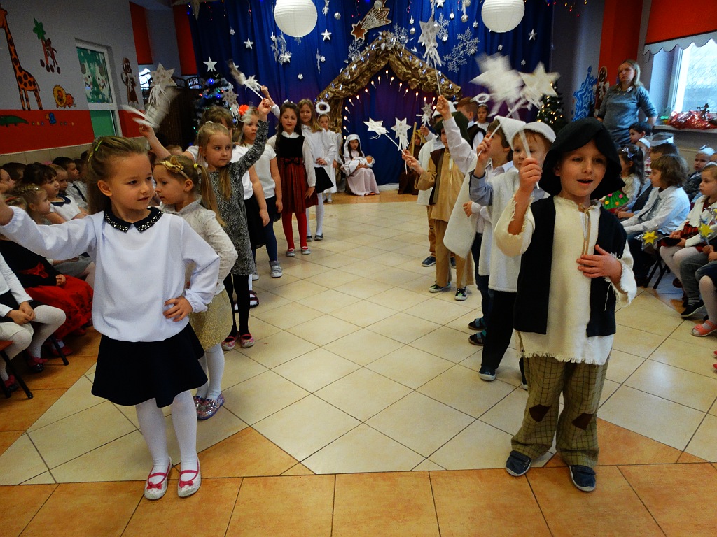 Świąteczny czas dzieci w Przedszkolu Niepublicznym Źródełko