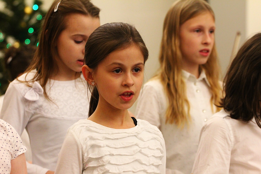 Grudniowy wtorek muzyczny w wykonaniu uczniów  muzycznej