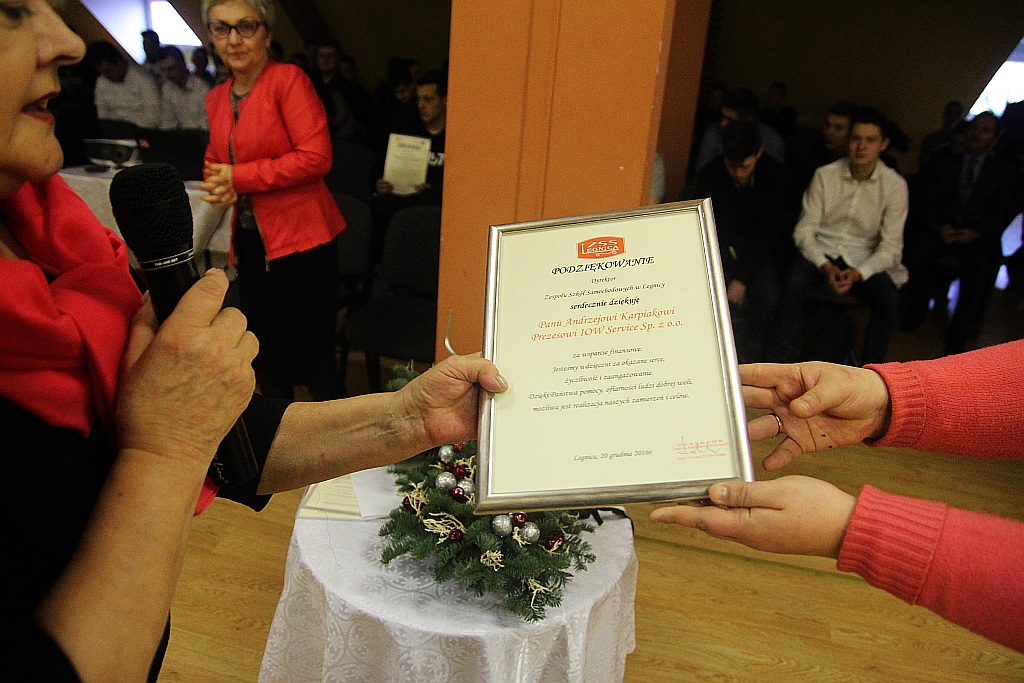 Wręczenie Certyfikatów Erasmus dla uczniów samochodówki