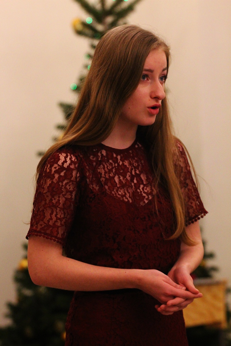 Grudniowy wtorek muzyczny w wykonaniu uczniów  muzycznej