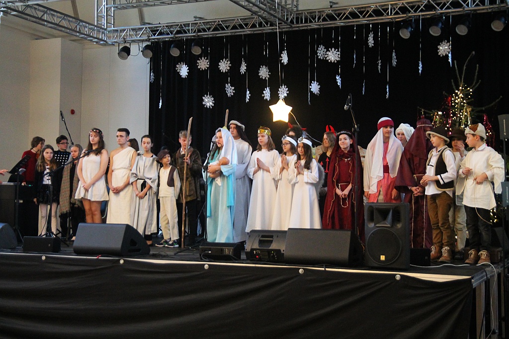 Jasełka w wykonaniu uczniów Zespołu Szkół Muzycznych