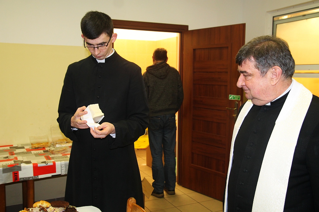 Wigilia u księdza Jana Mateusza Gacka na legnickim Zakaczawiu