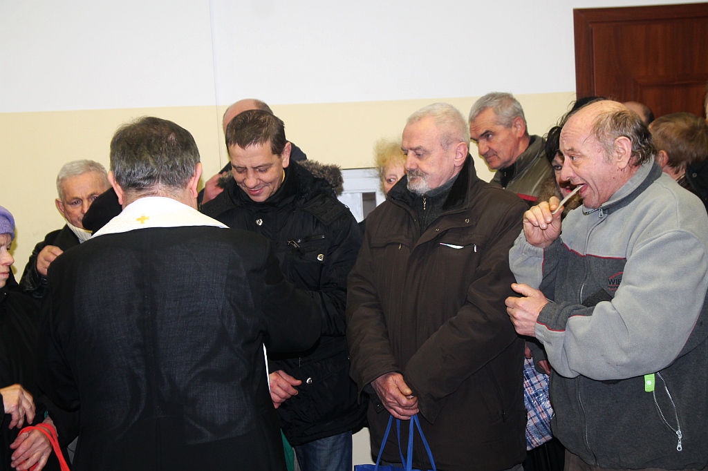 Wigilia u księdza Jana Mateusza Gacka na legnickim Zakaczawiu
