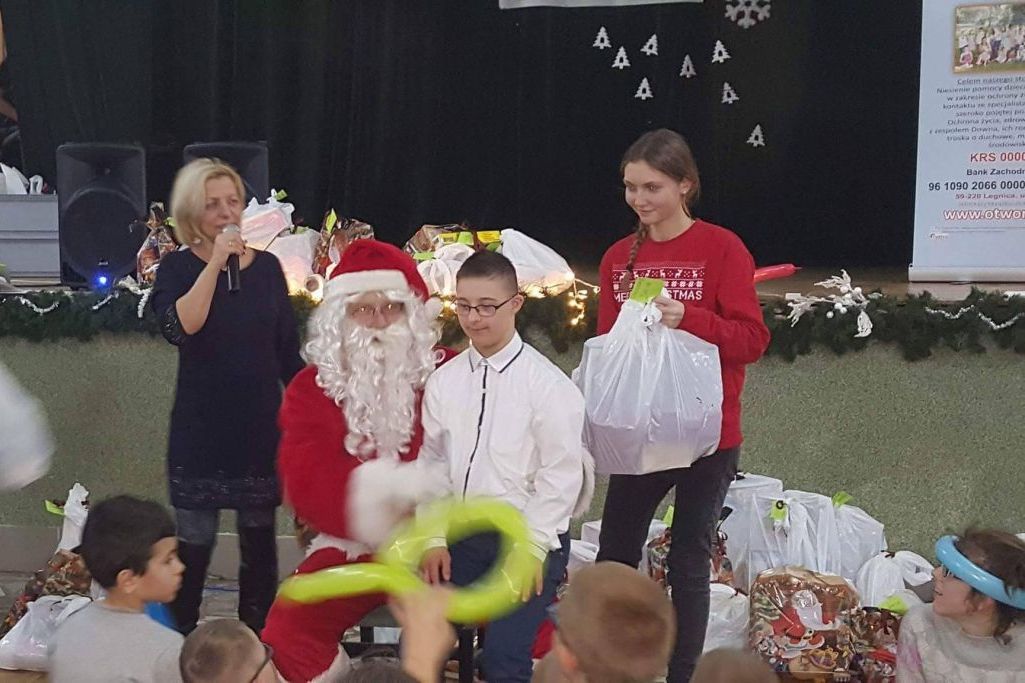 Mikołaj odwiedził podopiecznych Stowarzyszenia „Otwórz Serce”