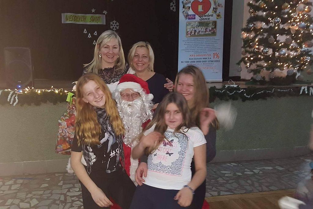 Mikołaj odwiedził podopiecznych Stowarzyszenia „Otwórz Serce”
