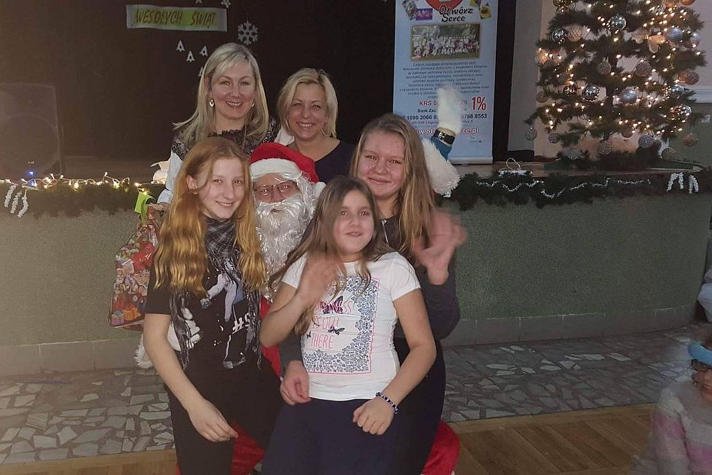 Mikołaj odwiedził podopiecznych Stowarzyszenia „Otwórz Serce”