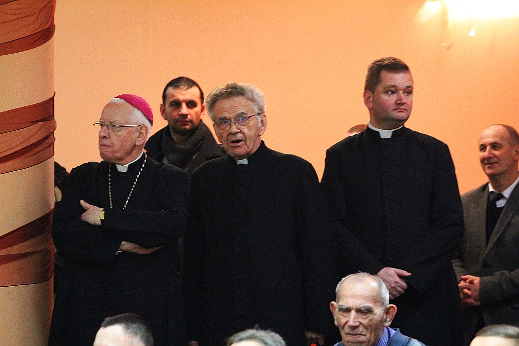 Spotkanie opłatkowe osób niepełnosprawnych w CS JP II
