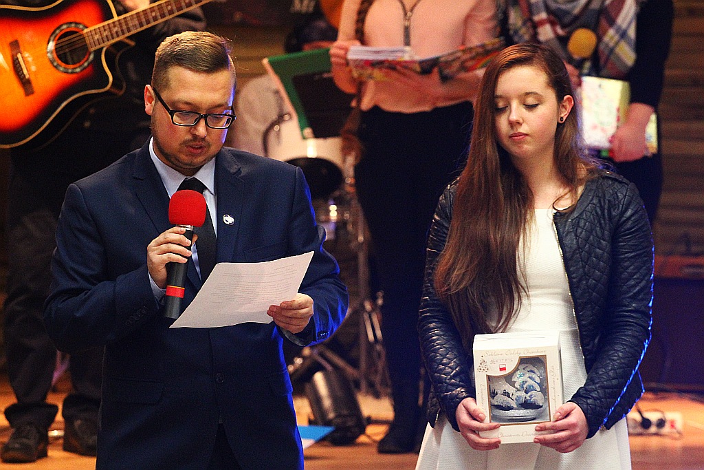Spotkanie opłatkowe osób niepełnosprawnych w CS JP II
