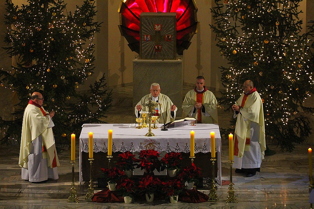 Spotkanie opłatkowe osób niepełnosprawnych w CS JP II
