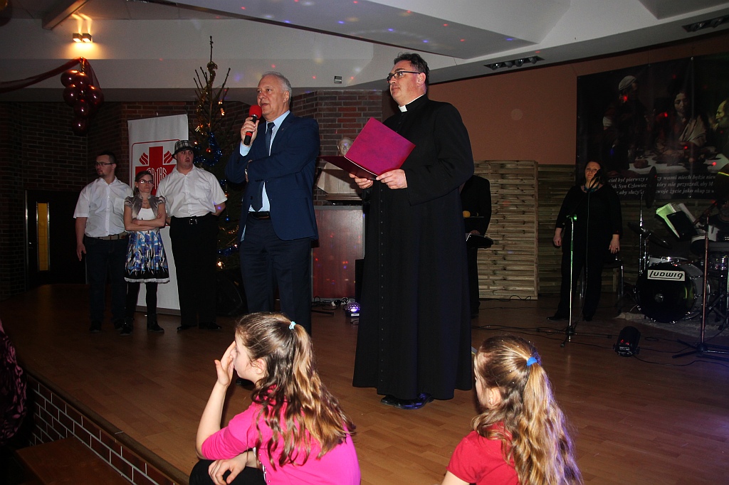 Spotkanie opłatkowe osób niepełnosprawnych w CS JP II
