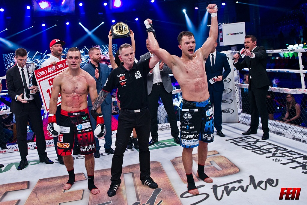 Paweł Biszczak nowym mistrzem Fight Exclusive Night!