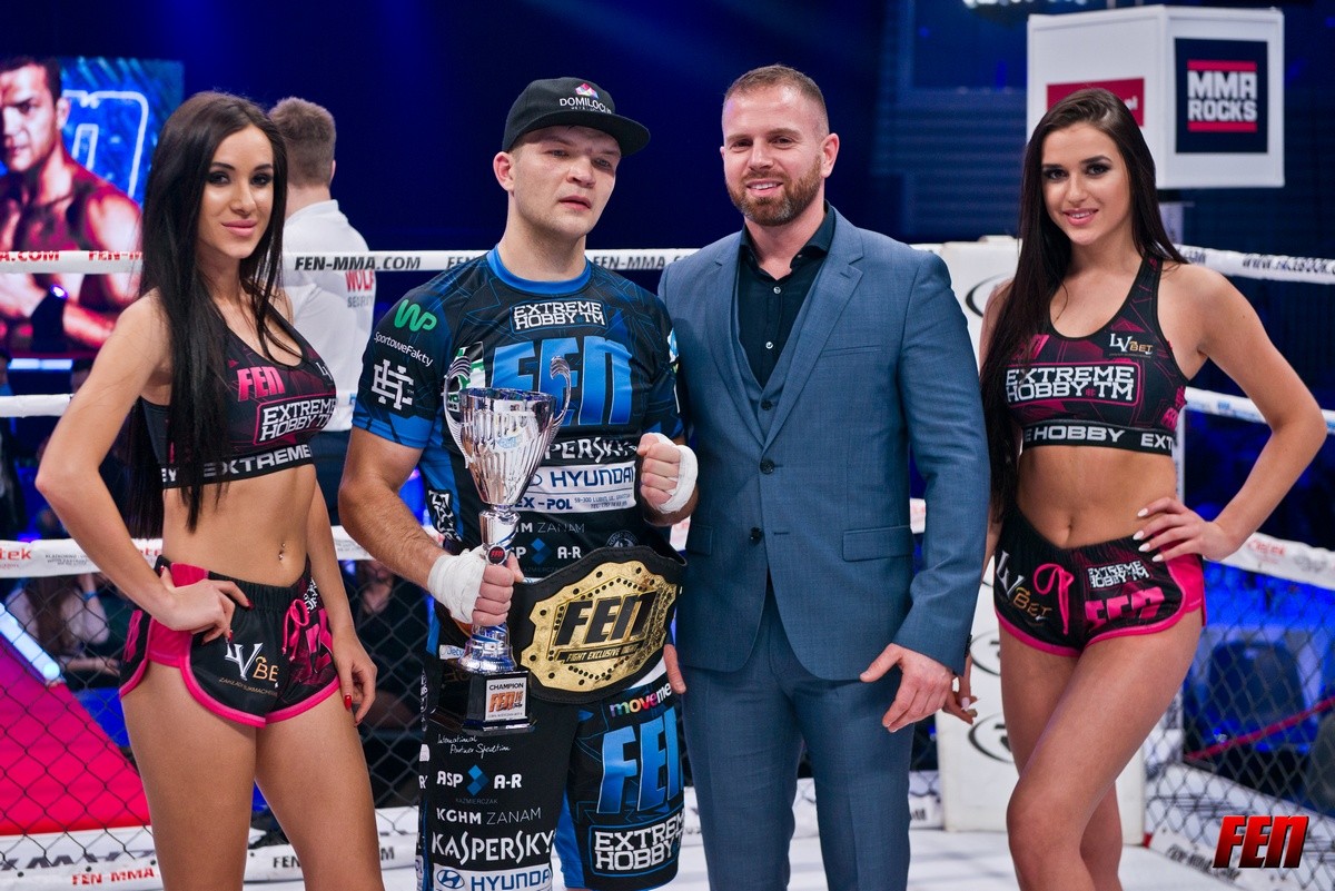 Paweł Biszczak nowym mistrzem Fight Exclusive Night!