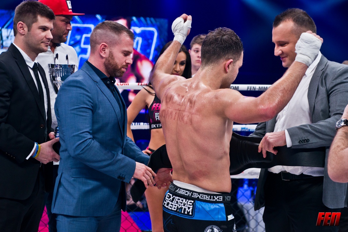 Paweł Biszczak nowym mistrzem Fight Exclusive Night!