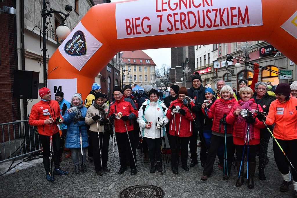 Kilkaset osób stanęło na starcie III Biegu z Serduszkiem