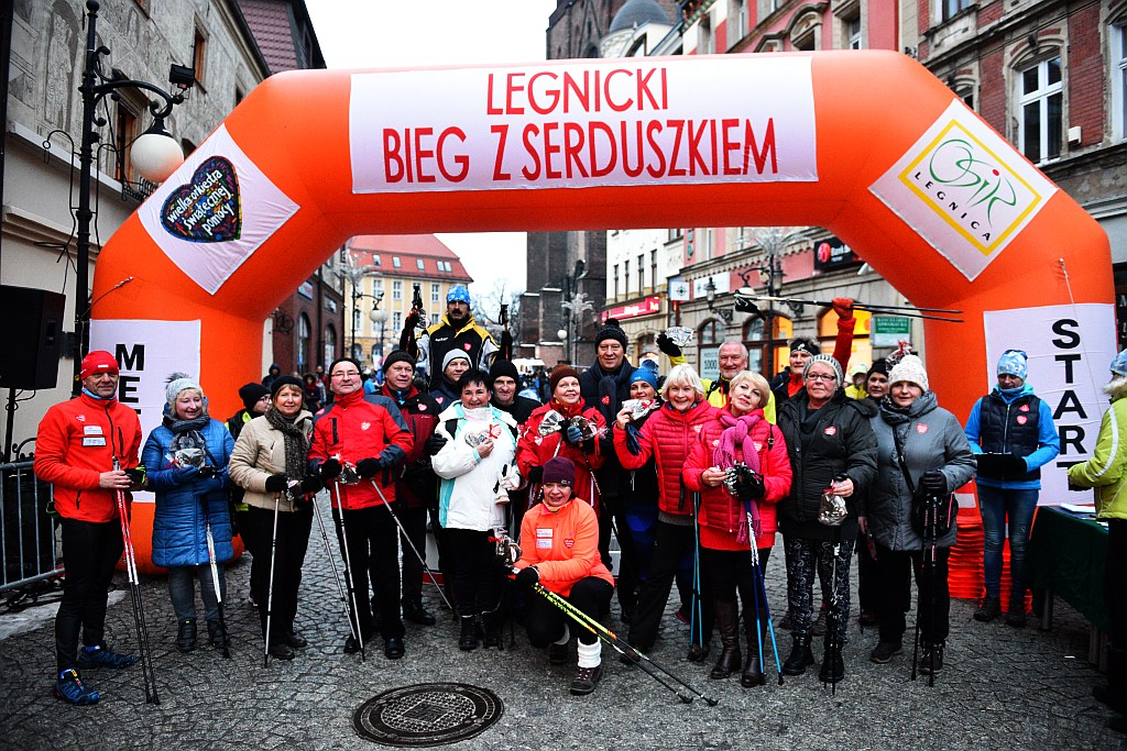 Kilkaset osób stanęło na starcie III Biegu z Serduszkiem