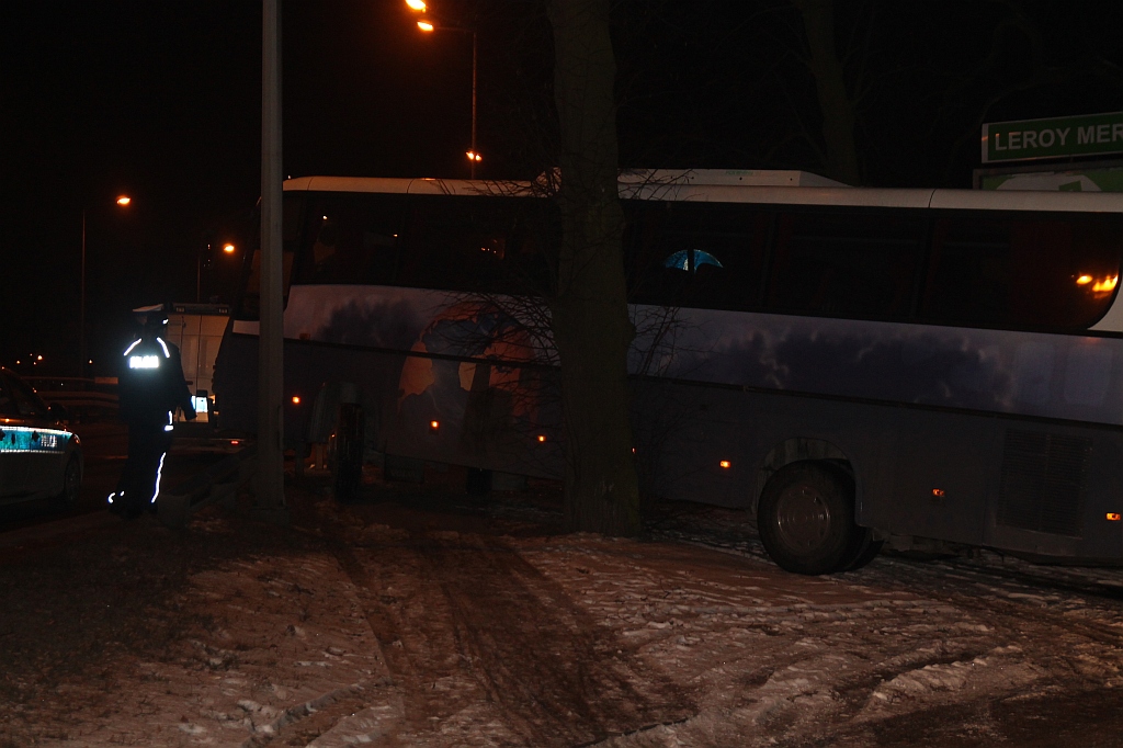 Pijany kierowca autobusu zatrzymany na Jaworzyńskiej