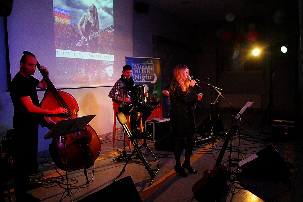 Ela Dębska zaśpiewała Cohena na Witelon Music Night