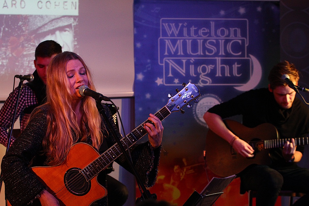 Ela Dębska zaśpiewała Cohena na Witelon Music Night