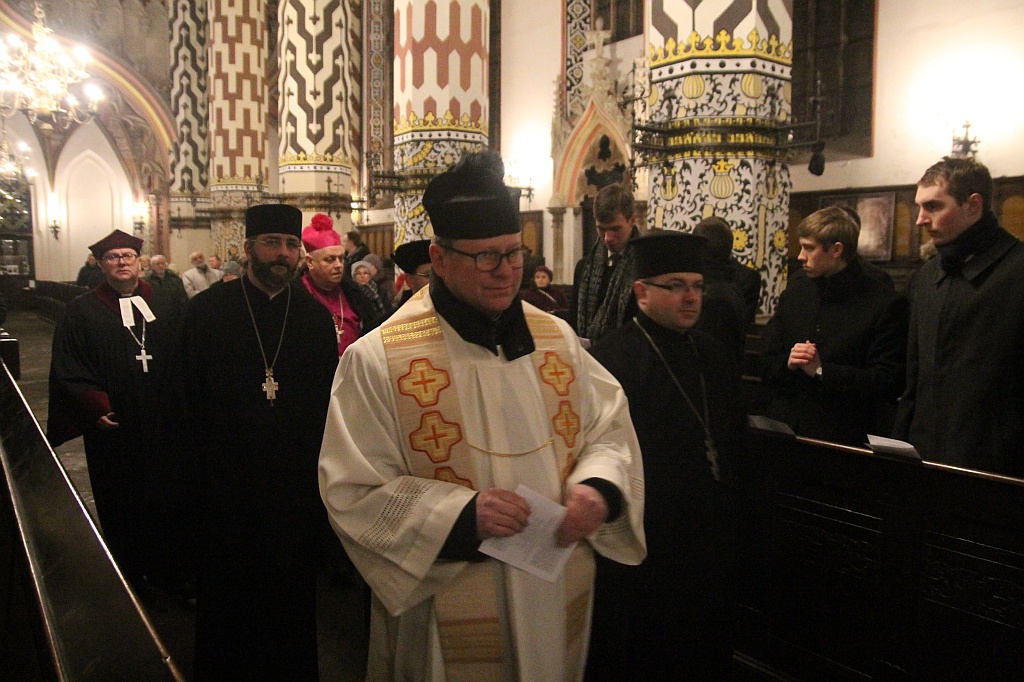 Nabożeństwo ekumeniczne w ewangelickim kościele Marii Panny
