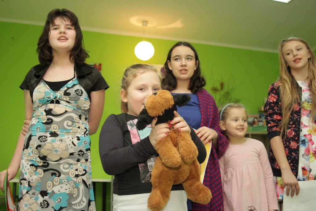 Babcie i dziadkowie świętowali z wnukami w Golance Górnej