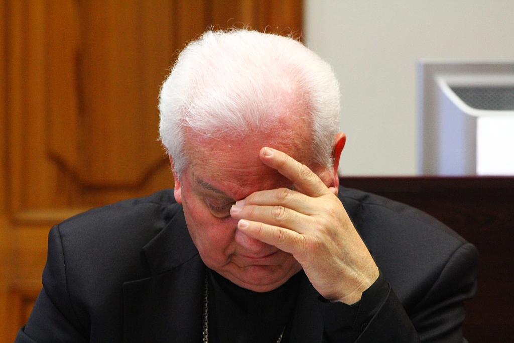 Biskup Komarica z wykładem w Wyższym Seminarium Duchownym