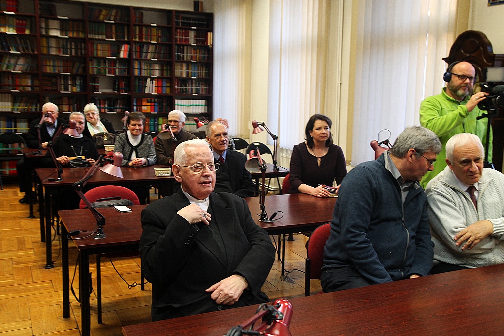 Biskup Komarica z wykładem w Wyższym Seminarium Duchownym