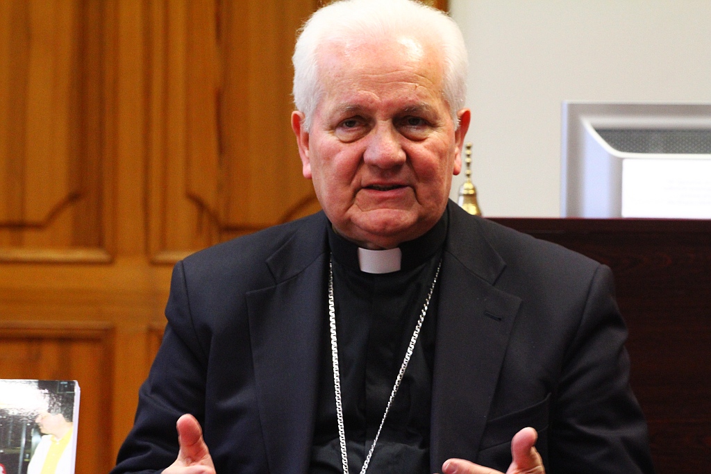 Biskup Komarica z wykładem w Wyższym Seminarium Duchownym