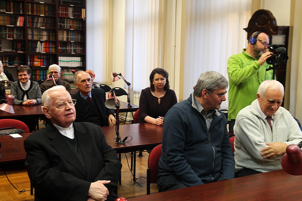 Biskup Komarica z wykładem w Wyższym Seminarium Duchownym