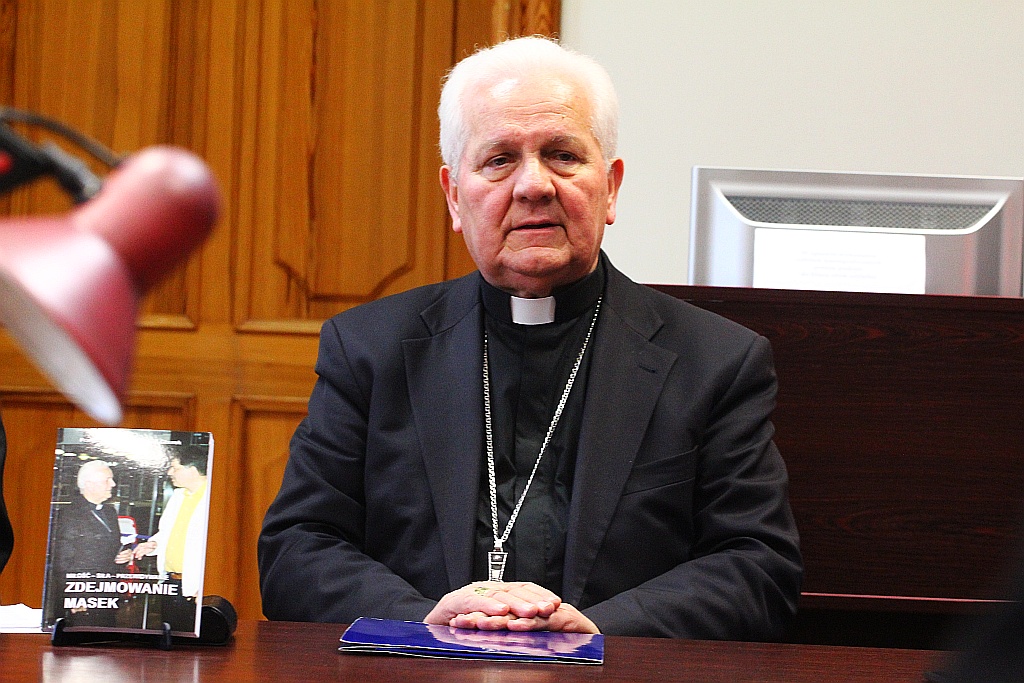 Biskup Komarica z wykładem w Wyższym Seminarium Duchownym