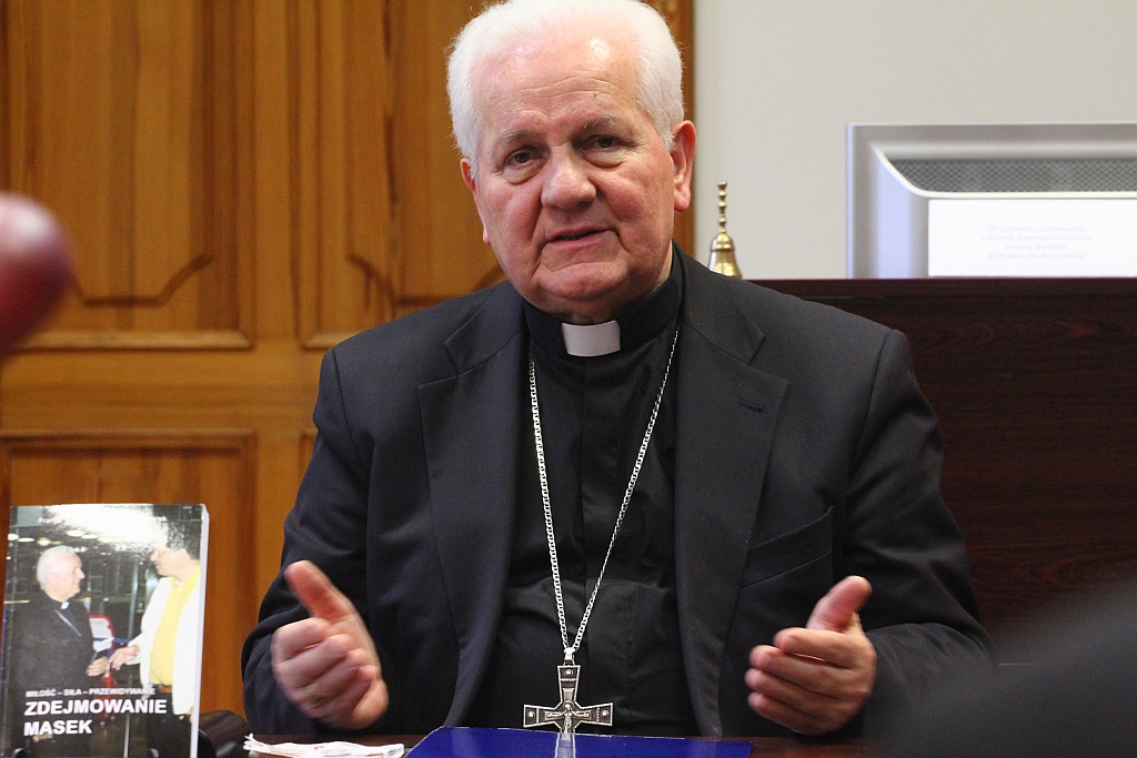 Biskup Komarica z wykładem w Wyższym Seminarium Duchownym