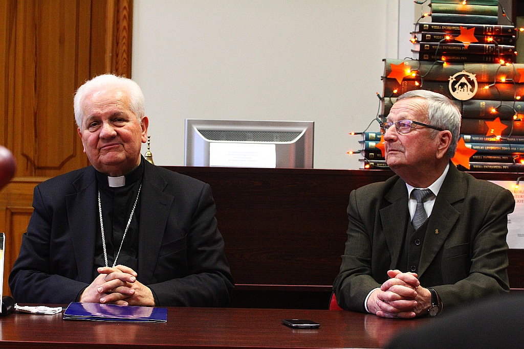 Biskup Komarica z wykładem w Wyższym Seminarium Duchownym