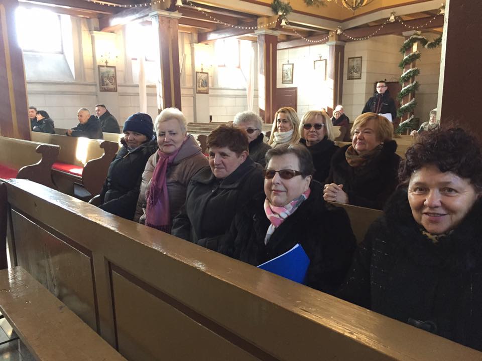 Mieszkańcy Koskowic wspólnie śpiewali kolędy i pastorałki