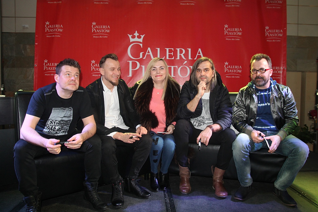 Muzycy z Feel spotkali się z legniczanami w Galerii Piastów
