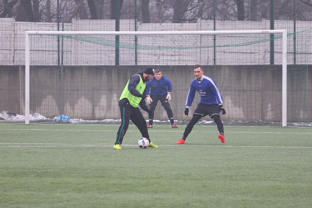 Piłkarze Konfeksu Legnica przegrali sparing z Odrą Ścinawa