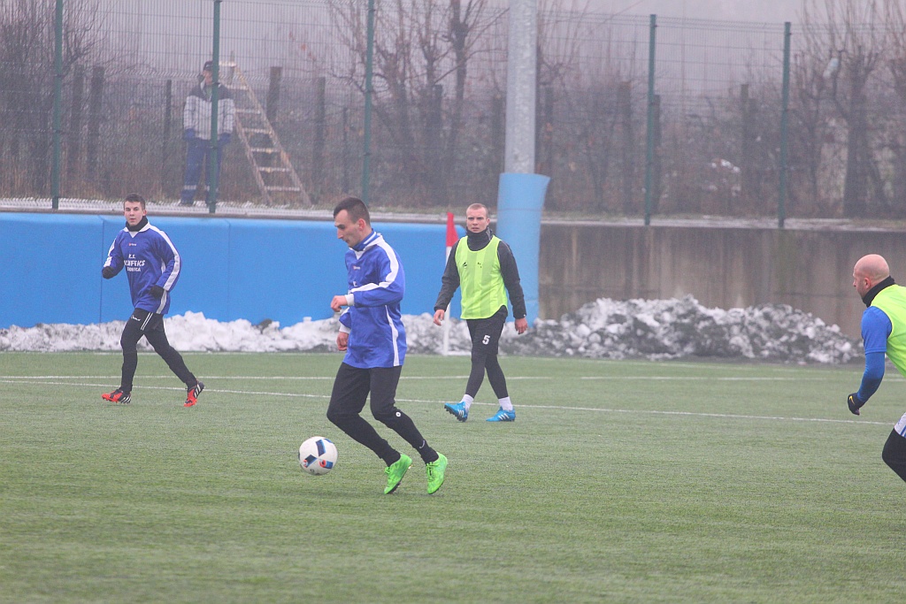 Piłkarze Konfeksu Legnica przegrali sparing z Odrą Ścinawa