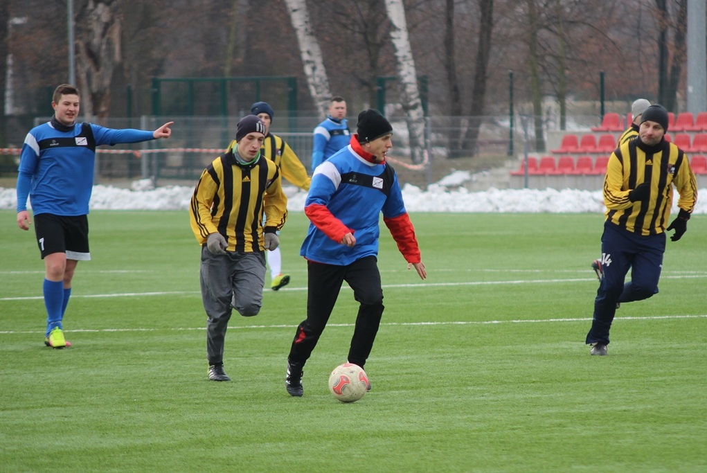 Piłkarskie sparingi: Mewa wygrał z Błękitnymi Kościelec
