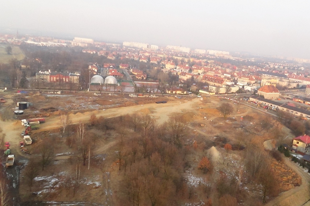 Zima nie sprzyja budowniczym Zbiorczej Drogi Południowej