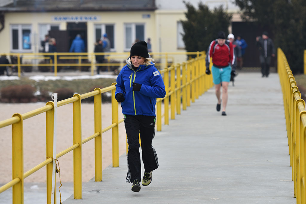 Walentynkowe zumba party i kąpiel legnickich morsów