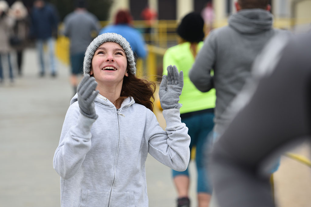 Walentynkowe zumba party i kąpiel legnickich morsów