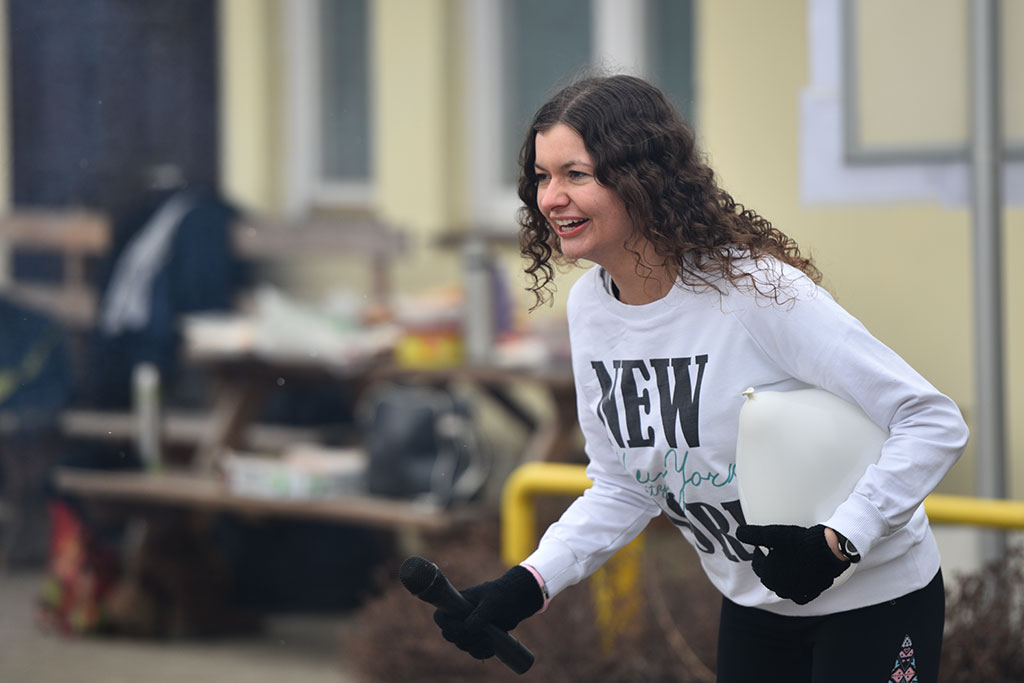 Walentynkowe zumba party i kąpiel legnickich morsów