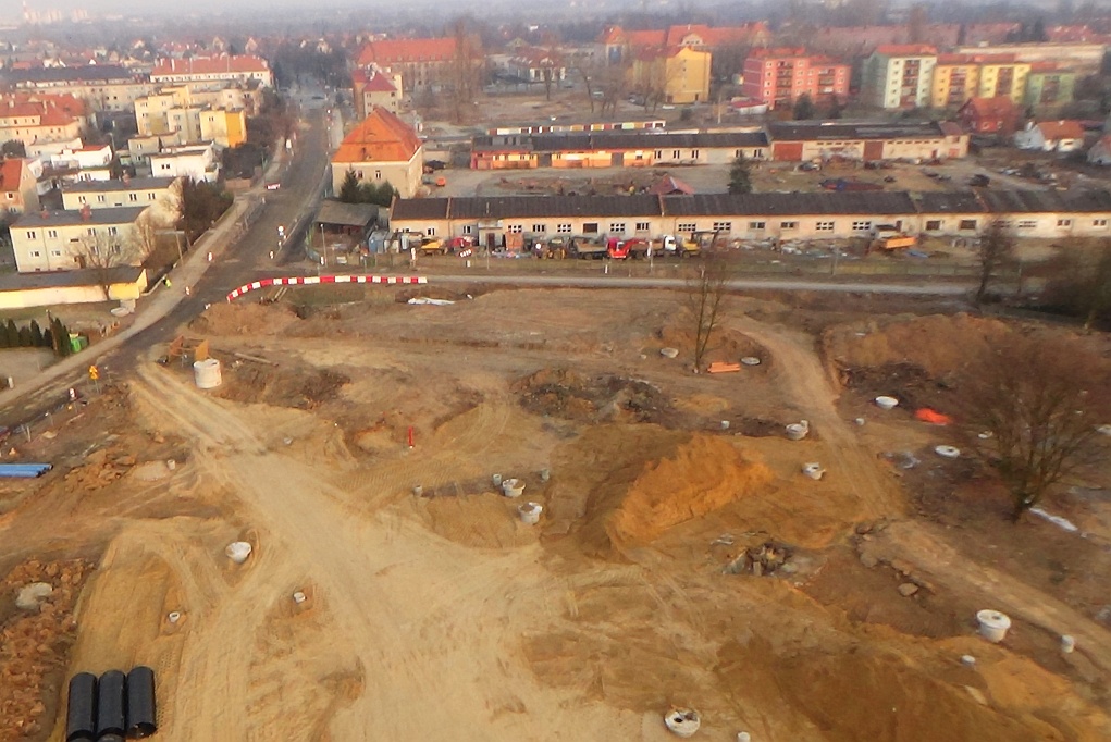 Zima nie sprzyja budowniczym Zbiorczej Drogi Południowej