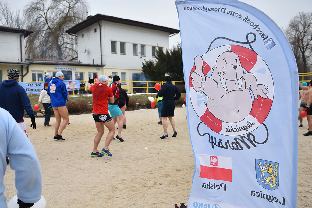 Walentynkowe zumba party i kąpiel legnickich morsów